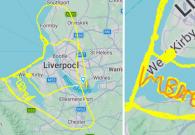 Phi công vẽ dòng chữ ‘Tôi chán quá’ trên bầu trời biên giới nước Anh - xứ Wales