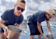 Brooklyn Beckham gây tranh cãi vì dùng nước biển nấu mì Ý